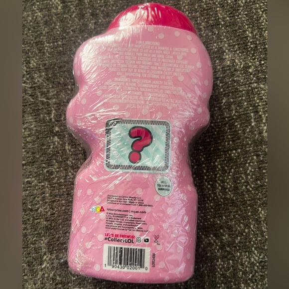 LOL 3in1 Body Wash, Shampoo & Conditioner Strawberry Scented w/Surprise on Back! - Picture 2 of 6